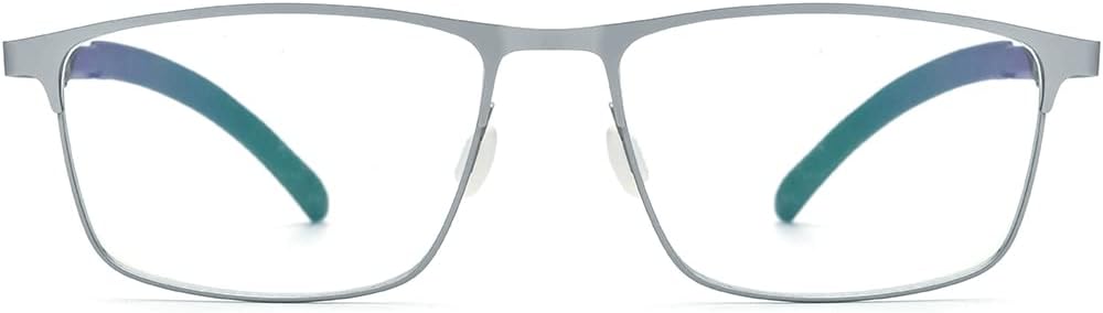 FONEX Titanium Glasses Frame,Men Square Myopia Optical Eyeglass Frame 8521 - Image 2