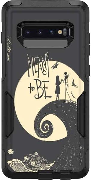Skinit Decal Phone Skin Compatible with OtterBox Commuter Galaxy S10 Plus - Officially Licensed Disney The Nightmare Before Christmas Jack and Sally Meant to Be Design