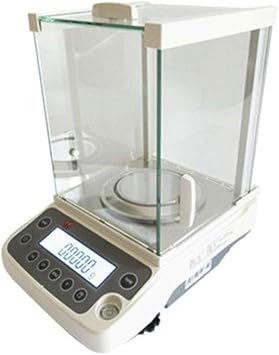 Analytical Balance, 0.1mg Electronic Analytical Balance Lab Digital Electronic Precision Scale for Lab Pharmacy Jewelry Store Chemical Plant,One Color-220g/0.0001g