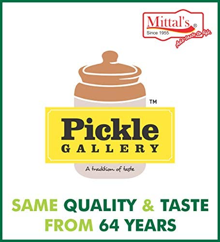 PICKLE GALLERY Mittal's Garlic Pickle / Lehsun Achar / Lahsun Pickles / Lassan Achaar/ Handmade Homely Taste (400 GMS Pet Jar) 1