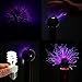 Tesla Coil DIY Kit, PEMENOL Touchable Plasma Ball Spark Gap Arc Generator for Physics Teaching, Arc Plasma Artificial Lighting Science Experiment Model for College University Education Experiment