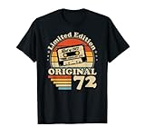 1972 Jahrgang Geburtstag Retro Vintage Herren Damen Geschenk T-Shirt