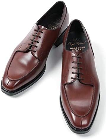 Amazon 42nd Royal Highland ビジネスシューズ Uチップシューズ レザーシューズ ダークブラウン Ch9401 13 イタリア製 外羽根 メンズ 6 42nd Royal Highland ビジネスシューズ