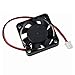 2 Packs 40mm x 40mm x 10mm 12V 0.15A Ball Bearing Brushless DC Cooling Fan, UL TUV Certified, 6200 RPM, 6.86 CFM
