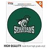 Castleton University Primary Logo Automotive Car Window Locker Circle Bumper Sticker #2