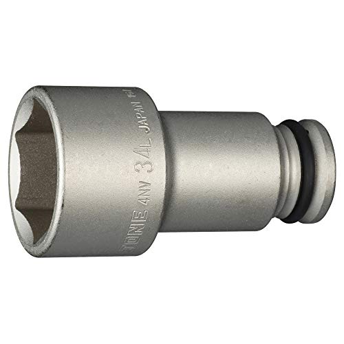 TONE HP4NV-34L Long Socket for Impact Insertion Angle 0.5 inch (12.7 mm) (12.7 mm)