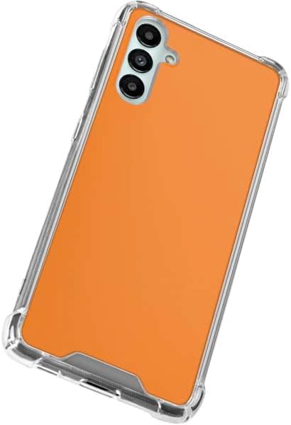 Skinit Clear Phone Case Compatible with Galaxy A15 5G - Orange Design