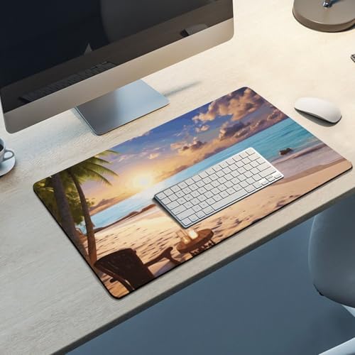 Tapis de souris de grande taille imperméable et antidérapant pour table d'écriture - 5