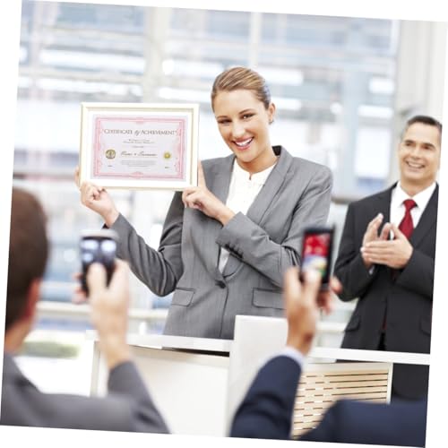 Papel para certificados y diplomas en blanco SECFOU de 150g para impresoras de oficina 5