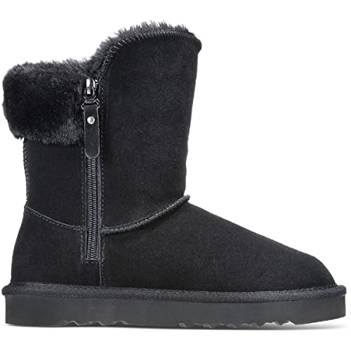 Style & Co. Womens Maevee Leather Winter & Snow Boots Black 6 Medium (B,M)2