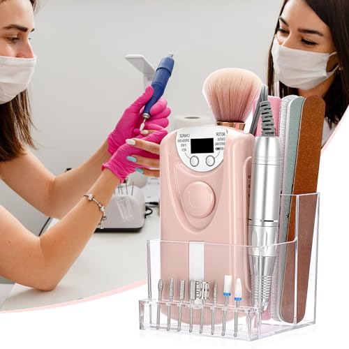 Porta brocas para taladro de uñas con 10 compartimentos miniatura 5