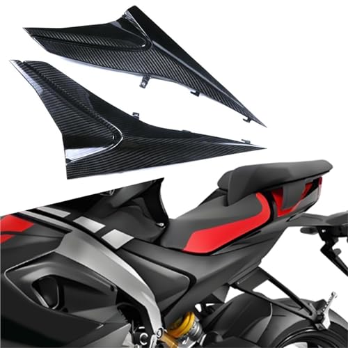 Ailettes de carénage carbone Aprilia RS 660 2020-2024 panneaux de siège