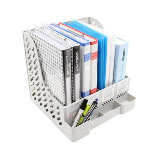 FUNOMOCYA デスクトップ用ファイルオーガナイザー の仕 り付 モダンデザイン