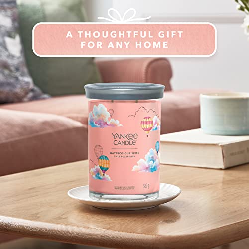 Yankee-Candle-Signature-Scented-Candle-Watercolour-Skies-Large-Tumbler-Candle-with-Double-Wicks-Soy-Wax-Blend-Long-Burning-Candle-Perfect-Gifts-for-Women-1734811E