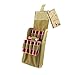 Depring MOLLE Tactical 25 Rounds Shotshell Pouch Holder Compact Foldable Shotgun Reload Ammo Mag Bag Quick Access Shotgun Shell Carrier Tan