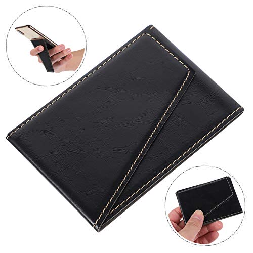 UKCOCO Capa Carteira para Telefone Stick No Slot de Crédito Fino Capa de Couro Pu Capa Carteira Capa