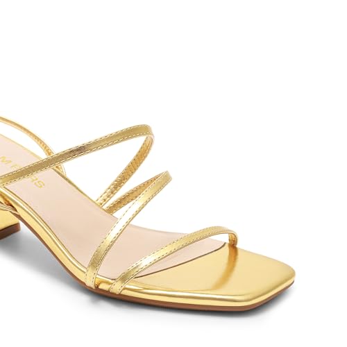 Image of DREAM PAIRS Womens Strappy Block Heel Sandals