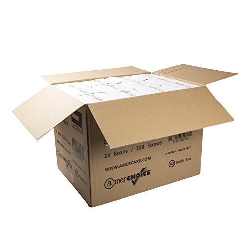 Pitillos gigantes transparentes de papel 7.75 pulgadas, 7200 unidades miniatura 5