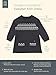 Modern Moments by Gerber Toddler Girls' Holiday Fair Isle Sweater Dress, Dark Grey Heather, 2T