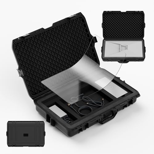 Starlink Standard 4x Case Starlink Standard 4/4X/V3/REV 4 Case Hard Waterproof Travel Carrying Cases for Gen3 Star Link Carry Bag for RV Storage Gen 3 Accessories Black