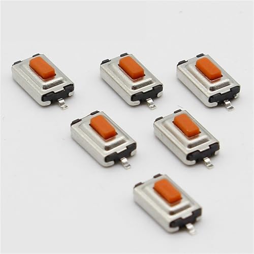 Interrupteur rouge SMD2 3x6x2.5mm micro bouton poussoir CMS pour carte PCB électronique