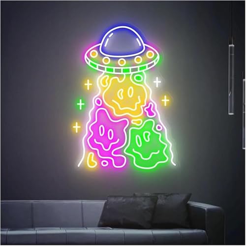 Lumières néon décoratives pour une chambre cosy et une ambiance apaisante unique