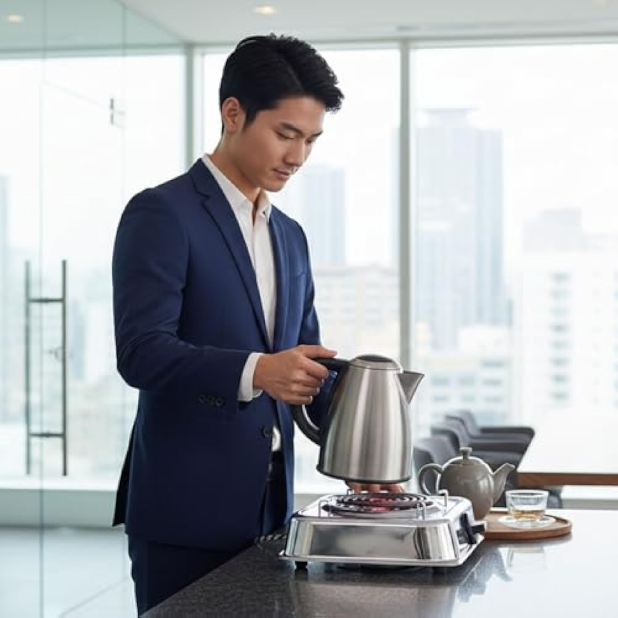 2000W Jawala Chrome Electric Cooking Stove