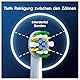 Oral-B Pro Tiefenreinigung – ORIGINAL Aufsteckbürsten für Elektrische Zahnbürste – Tiefe Zahnreinigung, Ersatzbürsten mit X-Förmigen Borsten, Zahnbürstenaufsatz, Made in Germany – Weiß, 6 Stück
