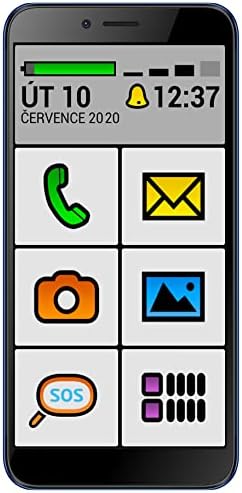 ALIGATOR AZAS5550SENBE - Smartphone para Personas Mayores con Pan...