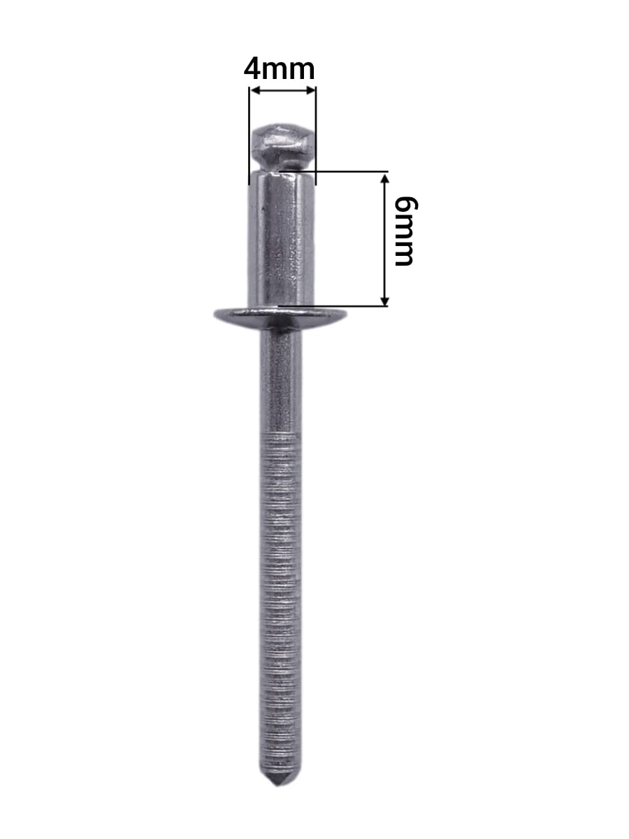 FASTON&reg; Rivetti Semicircolari 5 X 30 Mm In Acciaio Inox A2 V2A