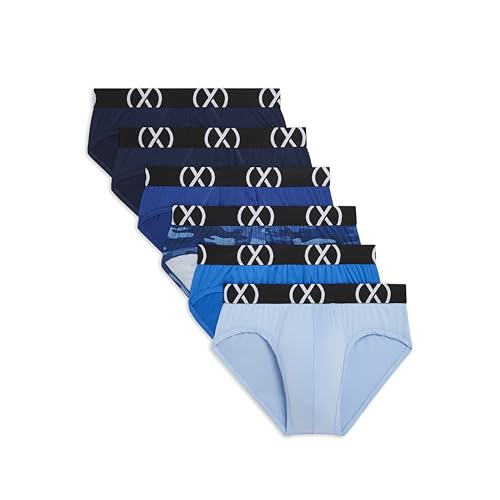 2(X)IST mens (X) Sport 6-pack No Show Brief