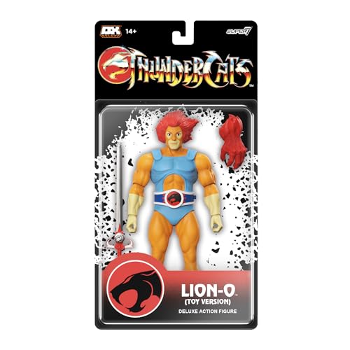 Super7 Thundercats Deluxe Wave 03 - Lion-O (Toy Recolor) Action Figure