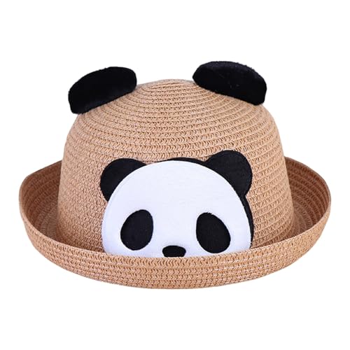 Straw Hat Sunscreen Sunshade Hat/Mini Cute Hat/Summer Beach Hat/Party Hat for Girls Boys 2-8 Years