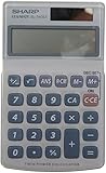 Batería: no Sharp EL240SAB - Calculadora básica, gris