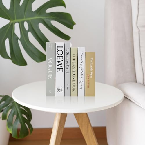 6 Stück Dekorative Bücher für Heimdekor Mode Dekoratives Buch Kreativer englischer Brief Druck Fake Book Simulation Aufbewahrung sbuch für Wohnkultur Bücherregal Couchtisch Display Regale (B)