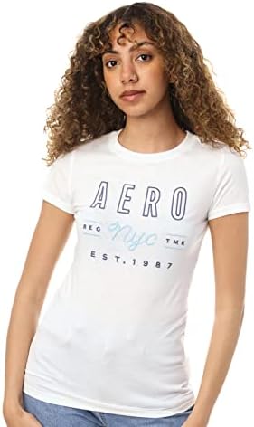 Aeropostale Graphic Tees, White, L: Buy 