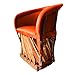 Equipal Furniture Chair Handmade By Equipales San Jose Rustic in Coffee Color Traditional Mexican Style Ideal for your home, house, garden, office, equipal