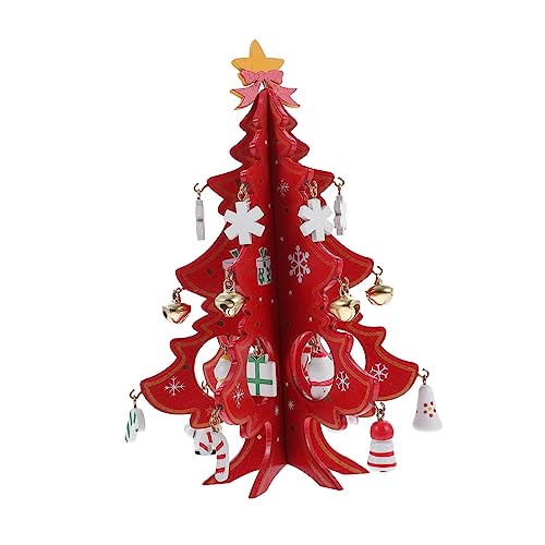 Wooden-Christmas-Tree-Desktop-Xmas-Tree-Artificial-Xmas-Tree-Christmas-Tree-Ornaments-Mini-Holiday-Tree-3D-Christmas-Ornament-Miniature-Christmas-Trees-Mini-Xmas-Model-Mini-Craft