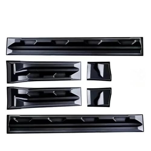 Faldones laterales coche antigolpes para evitar daños en Jetour Traveler T2 2023-2024