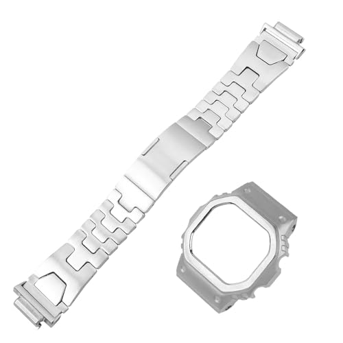 [yneblaed] �ɓK�����܂� �X�N�G�A�P�[�X DW5600 / GW-5000 / 5035 / GW-M5610 �p�X�e�����X�X�g���b�v 16mm�ʌ��X�g���b�v