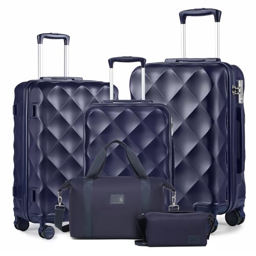 Sea Choice Juego De Maletas Maletas De Viaje 3 Piezas Rígida 55 65 76 Abs Trolley Ligero Set Con Bolso Y Neceser Juegos De Equipaje Con 4 Ruedas Dobles Giratorias Cierre Tsa Sea Choice Juego De Maletas Maletas De Viaje 3 Piezas Rígida 55 65 76 Abs Trolley Ligero Set Con Bolso Y Neceser Juegos De Equipaje Con 4 Ruedas Dobles Giratorias Cierre Tsa