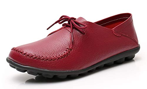 Image of VenusCelia Women's Breathable Comfort Walking Office Flat Loafer