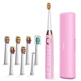 Ultrasonic Toothbrush Dnsly with 5 Modes Sonic Cleaning,Whitening Sonic Toothbrushes with 2-Min...
