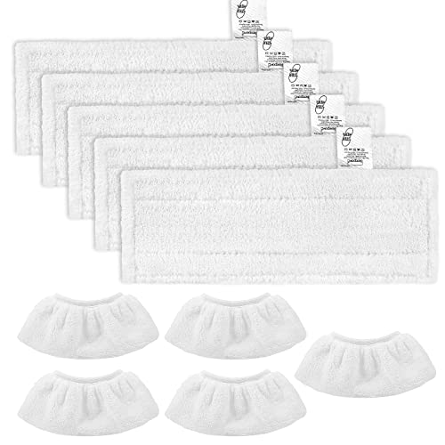 KEEPOW Juego de 10 paños de microfibra para limpiador de vapor Kärcher EasyFix SC 1