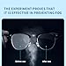 Anti Fog Spray for Glasses - 20ml Eyeglass Lens Cleaner | Anti Mist Spray | Fog Spray for Car | Long Lasting Streak Resistant Anti Fog Spray for Eye Glasses, Mirrors, Swim Goggles, Car Glass