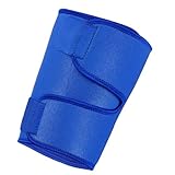 PURPLELILY Atmungsaktive Oberschenkelbandage mit verstellbarem Wickel für...