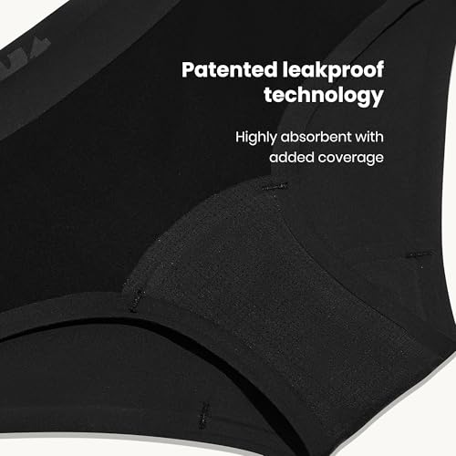 KNIX Kt Light Leakproof No-Show Boyshort - Period Underwear for Teens - Machine Washable (3 Pack)4