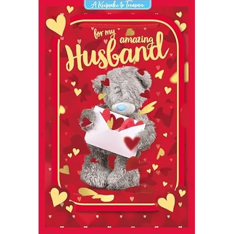 Me To You Tatty Teddy Anniversary Card Cover