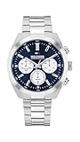 Tommy Hilfiger Chronograph Quarz Uhr für Herren mit Silbernes Edelstahlarmband - 1710722