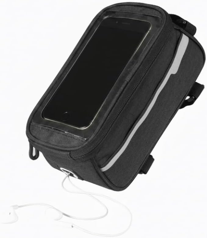 Bike Phone Front Frame Bag,1L Capacity, Fits Phones up to 7 Inch image 3